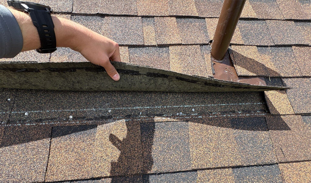 Spring roof inspection